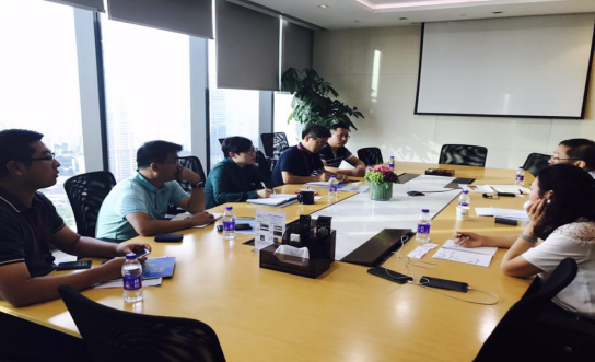 川發(fā)資管拜訪世茂集團，推進全方位合作